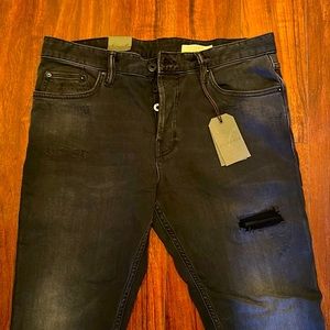 All Saints Men’s Cigarette Jeans 34  NWT